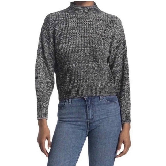 Abound Black marbled Pullover Sweater Medium NWT - Picture 1 of 5